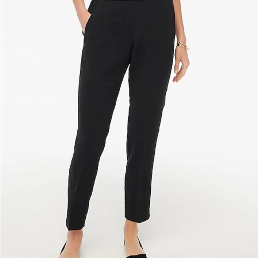 JCrew Tapered Pants (Navy) w/ Elastic Band | Size 4